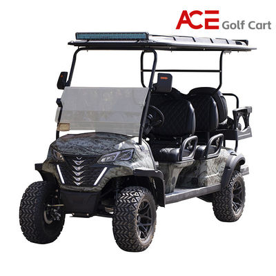 quality Waterproof 6 Orang Golf Cart Electric Off Road Cart Dengan Golf Bag Rack factory